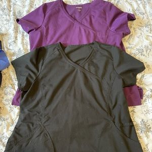 XL scrub star tops
